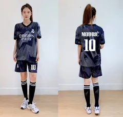超希少】アディダス RealMadridジャージ上下組110周年記念白✕紺L寸