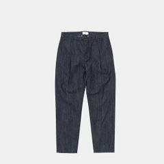 【新品】STILL BY HAND（スティルバイハンド）1Tuck Denim DN0393 NAVY / size 48