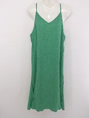◇ chocol raffine robe ショコラ フィネ ローブ キャミソール ロング ワンピース サイズF グリーン系 レディース P  【中古】 【1208300004387】