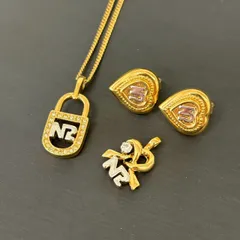 NINA RICCI ニナリッチ アクセサリー イヤリング ネックレストップ 3点セット まとめ