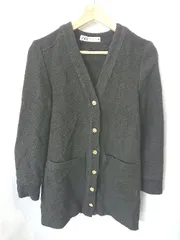 ◇ ZARA ザラ 長袖 カーディガン サイズXS ブラック系 レディース E  【1406050054885】