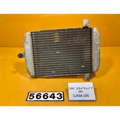 [VM 56643]@スズキ SUZUKI スカイウェイブ250 SKYWAVE CJ43A-105 ラジエーター　ラジエーターファン