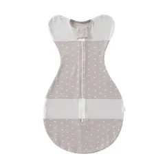 ☆ グレー ☆ Lサイズ ☆ おくるみ スワドル スワドル おくるみ メッシュ すわどる ベビー 新生児 着るおくるみ 女の子 男の子 赤ちゃん モロー反射防止 夜泣き 対策 グッズ 退院 春 夏 秋 冬 スリーパー 寝袋 ベビー用品 寝かしつけ