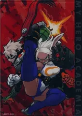 【中古】アクリルスタンド・アクリルパネル F.爆豪勝己＆ミルコ アクリルアート 「僕のヒーローアカデミア」 デジタル版週刊少年ジャンプ定期購読者限定 応募者全員サービス