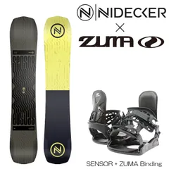 ナイデッカー スノーボード ２点セット メンズ ボード板 + ビンディング 24 NIDECKER SENSOR + ZUMA bindhing グラトリ ジブ オーツラウンド SIDE KICKのサムネイル
