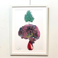 原画】77.『カブと、蕪と兜 被っとるカブト』 - メルカリ