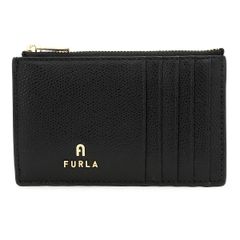 新品 フルラ FURLA カードケース カメリア カードケース M ネロ