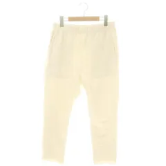 アパルトモン　サルエルスウェットパンツ　36 ホワイトD Sarrouel Sweat Pants（スウェットパンツ）｜L'Appartement
