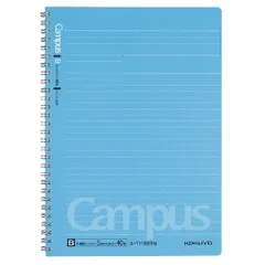 （まとめ買い）コクヨ キャンパスツインリングノート ドット入り セミB5 6号 罫幅6mm34行 40枚 ス-T115BTN 【10冊セット】