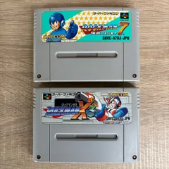 gL704a [動作品] SFC スーファミ ソフト ロックマンX X2 X3 7