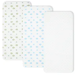 【新着商品】綿100％ 3枚セット ガーゼハンカチ - 沐浴布 無地 ベビー ハンカチ ガーゼ 大判（沐浴布×3枚）ブルー系 赤ちゃん 沐浴ガーゼ スリーマッシュルーム