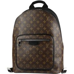 LOUIS VUITTON/ルイ ヴィトン　ジョッシュ NV（メンズ バックパック/リュック）　モノグラム マカサー キャンバス　ブラウン×ブラック　M45349【新品同様品】