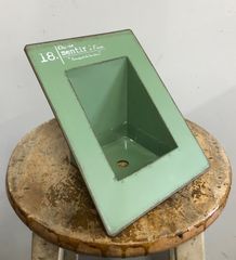 フォト型　ブリキ　植木鉢　アレンジポット　クリームカラー　多肉植物・植物用