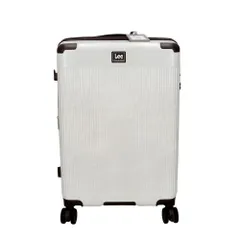☆ WHITE ☆ Lee キャリーケース Lee スーツケース キャリーケース リー 拡張 海外旅行 キャリーバッグ おしゃれ シンプル 大容量 仕事 ブランド 出張 修学旅行 トランク ビジネス 旅行バッグ トラベルバッグ レディース メンズ 旅行かばん