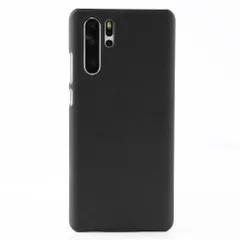 P30 Pro ケース  耐衝撃 シンプル さらさら ハード ケース 【Color】 ブラックのサムネイル