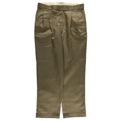 古着 90年代 ディッキーズ Dickies ツータック ワークパンツ USA製 メンズw36相当 ヴィンテージ/eaa503207