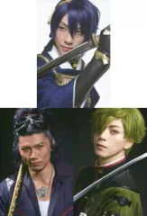 【中古】キャラカード(男性) 鈴木拡樹(三日月宗近)＆岩永洋昭(日本号)＆廣瀬智紀(鶯丸) 特製フォトカード(3枚セット) 「映画刀剣乱舞 オフィシャルガイド」 セブンネット特典