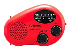 防災備蓄　東芝　TY−JR11充電手巻き防水型ラジオ　中古 防災備蓄 東芝 TY−JR11充電手巻き防水型ラジオ 中古 - メルカリ