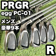 プロギア　アイアン　egg pc-01 5〜p AW AS SW M-40 SR NEW egg アイアン | アイアン | プロギア（PRGR）オフィシャルサイト