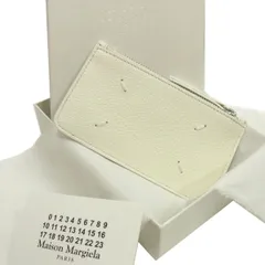 美品 23ss☆Maison Margiela コインケース 4ステッチ カードケース フラグメントケース イタリア製 男女兼用 山羊革 メゾンマルジェラ