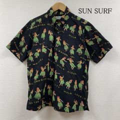 SUN SURF サンサーフ シャツ、ブラウス 半袖 Royal Hawaiian SS34593 HULA HANDS プルオーバー アロハシャツ