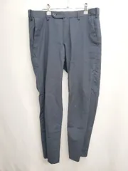 ◇ Θ green label relaxing UNITED ARROWS ウール スラックス パンツ サイズM ネイビー メンズ E  【1507010009737】