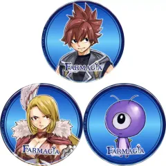【中古】バッジ・ビンズ 集合 オリジナル缶バッジ3種セット 「PS5/Switchソフト FARMAGIA(ファーマギア)」 あみあみ購入特典