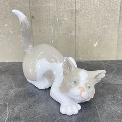 ルコさんご指定リヤドロナオ猫の陶器置物 2匹寄り添う ルコさんご指定リヤドロナオ猫の陶器置物 2匹寄り添う