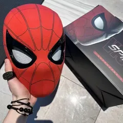 【スパイダーバース】新品 スーペリア・スパイダーマン 2Dマスク コスプレ スパイダーバース】新品 スーペリア・スパイダーマン 2Dマスク