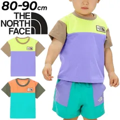 ノースフェイス ベビーウェア 半袖 Tシャツ 80cm 90cm 子供服 THE NORTH FACE TNFグランドティー ベビー服 アウトドア カジュアルウェア ウエア 男の子 女の子 カラフル かわいい オーガニックコットン ブランド アパレル/NTB3
