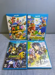wiiUソフト　3本セット　おまけ(マリオ＆ソニック　リオオリンピック)付き　動作未確認品★D287