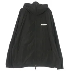 ディースクエアード DSQUARED2 25SS Urban Windbreaker Jacket ウインドブレーカー フーデッドジャケット ブルゾン 長袖 48 ブラック 黒 S74AM1573 国内正規のサムネイル