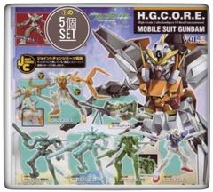 Ｈ．Ｇ．Ｃ．Ｏ．Ｒ．Ｅ．機動戦士ガンダム０２　５種セット① ガシャ　ガチャ　カプセル　ガチャガチャ　ガシャポン　カプセルトイ