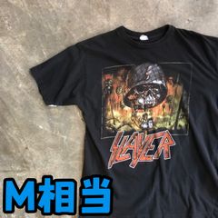 T6054 SLAYER プリントTシャツ バンド　メタル　古着