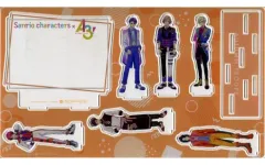 【中古】アクリルスタンド・アクリルパネル 03.秋組(公式イラスト) プレミアム アクリルジオラマプレート 「A3!(エースリー)×Sanrio characters 新商品発売フェア in アニメイト」