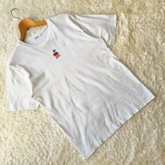 【WEGO】ウィゴー 半袖 Tシャツ ワンポイント プリント L 白 235のサムネイル