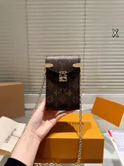 【今日特価】LV 新品 チェーン スマホバッグ