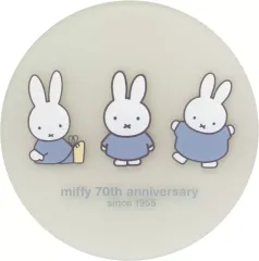 【中古】コースター ミッフィー(ブルー) ラバーコースター 「タイトーくじ ミッフィー Anniversary party」 F賞