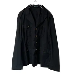 Z1574 POLO by RALPH LAUREN ポロバイラルフローレン ミリタリージャケット ブラック サイズXXL