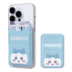 [ハミィ] iFace ちいかわ MagSynq カードウォレット MagSafe 対応(ハチワレ)【 カードケース スリム ウォレット カード2枚収納 MagSafe対応ウォレット 磁気・電波防止シート内臓 ミニポケット 付き 】 [ハチワレ]