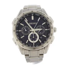 ☆美品【SEIKO】セイコー ブライツ フライトエキスパート クロノグラフ SAGA205/8B92-0AE0 ソーラー電波 メンズ 腕時計_670277