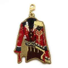 【中古】キーホルダー エース・トラッポラ 「ディズニー ツイステッドワンダーランド ステージ・イン・プレイフルランド～踊る人形と幻の遊園地～ 衣装刺繍チャームコレクション(プレイフル・ドレスver.)」