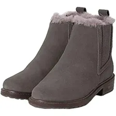 EMU AUSTRALIA シープスキン 防水 ブーツ ALLUM W12248 チャコール 25cm　8