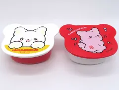 【中古】食器 6.はなまるおばけ 保存容器セット 「サンリオ当りくじ はなまるおばけ当りくじ(2025)」