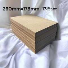 mdf 板材 長方形 端材 木材  diy 7㎜ 17枚セット MDF-038