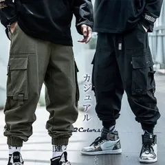 カーゴパンツ メンズ 大きいサイズ メンズ ゆったり 作業服 ボトムス カジュアル ズボン xzjhdjq#
