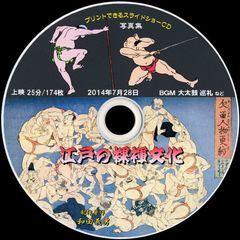 【44+】 ＣＤ写真集「江戸の裸褌文化」（スライドショー形式）