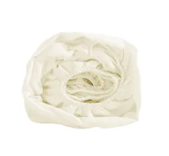 新品 ボックスシーツ セミシングル 80x200x30㎝ アイボリー マットレス