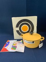 LE CREUSET 両手鍋 イエロー26 - メルカリ