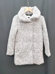 ◇ AZUL BY MOUSSY アズール バイマウジー バイカラー 中綿 長袖 コート サイズM ホワイト系 ブラック レディース P  【1403110010713】